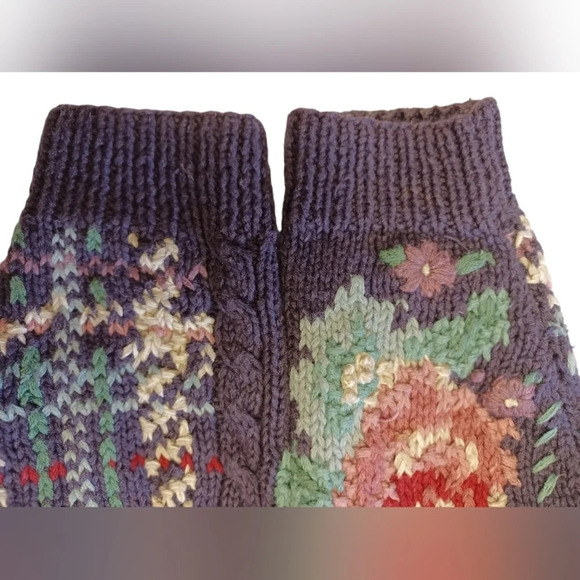 Expert Collection Knit LS Purple Pink Cardigan Size Small - Picture 9 of 12